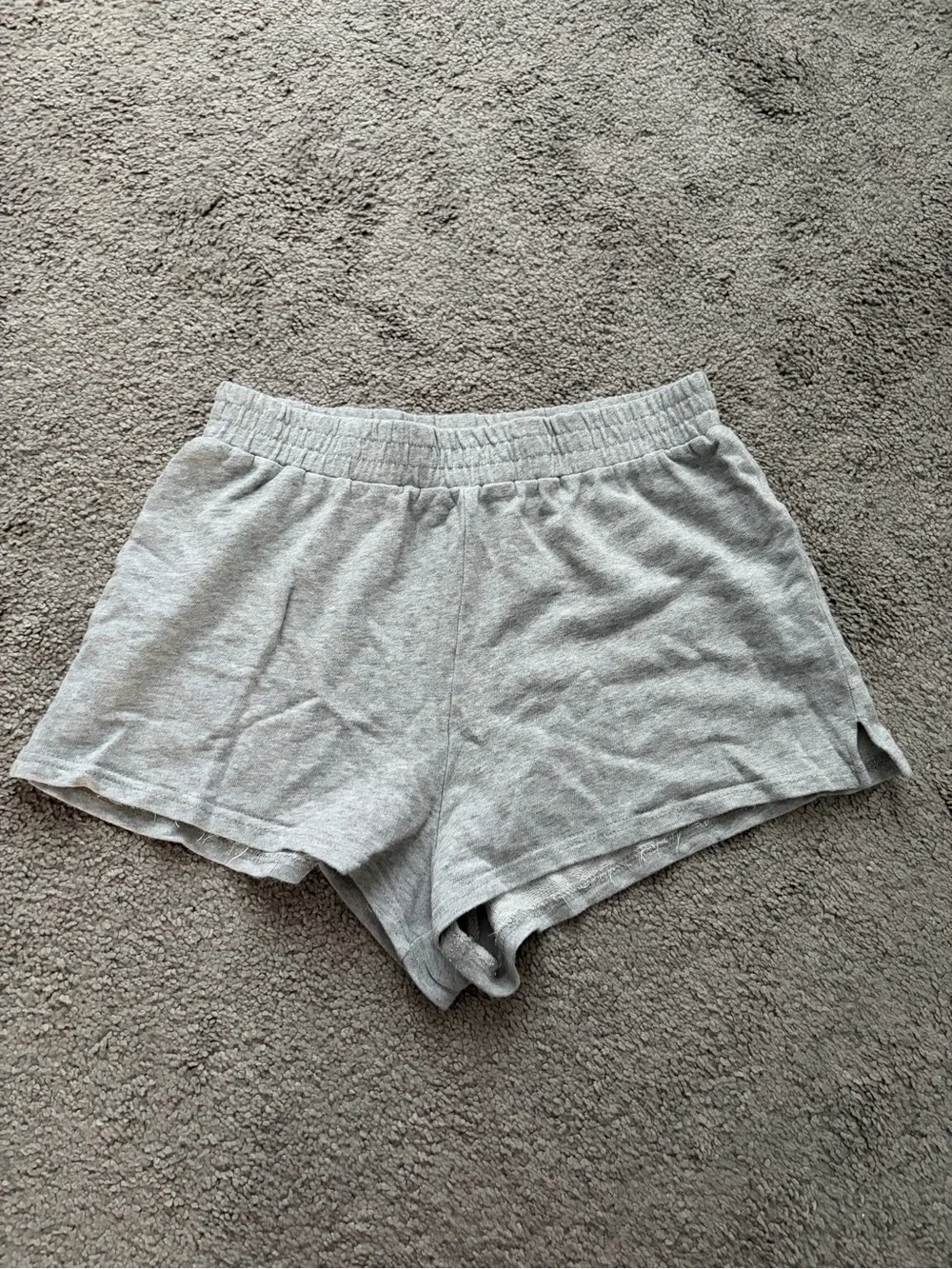 Women’s Light Gray Lounge Shorts